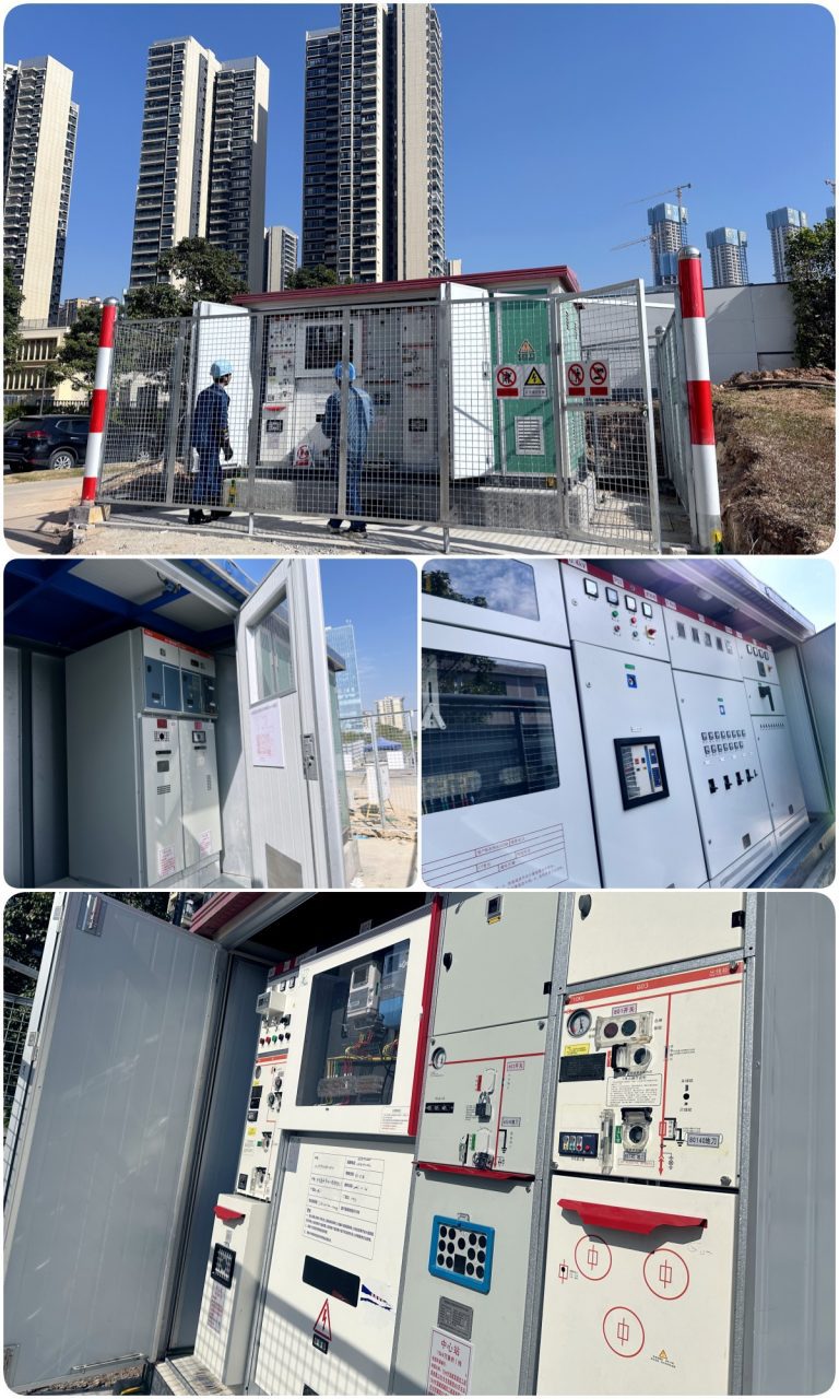 ▲中建四局临变安装工程